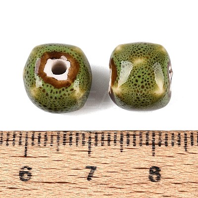 Vintage Handmade Porcelain Beads PORC-N013-18-11-1