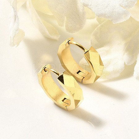 304 Stainless Steel Hoop Earrings for Women EJEW-C096-45G-1