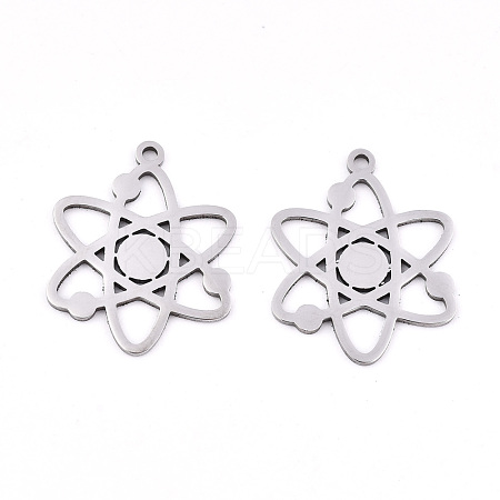 Non-Tarnish 201 Stainless Steel Pendants X-STAS-S081-064-1