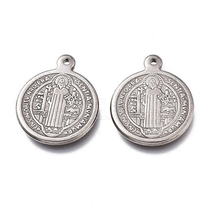 Non-Tarnish 304 Stainless Steel Pendants LS-STAS-Z007-06-1