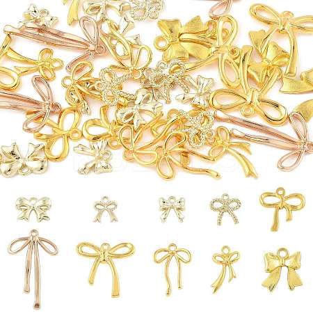 40Pcs 10 Styles Alloy Pendants PALLOY-FS0004-89-1