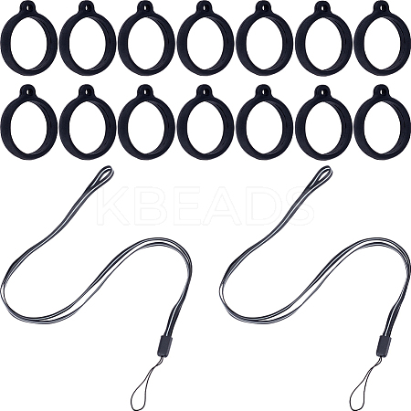 DIY Anti-Lost Necklace Lanyard Making Kit DIY-GF0008-79-1