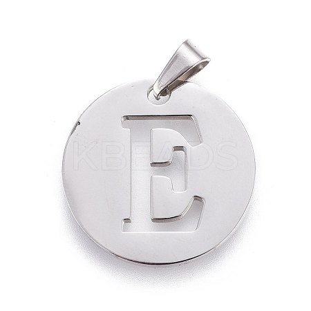 Non-Tarnish 201 Stainless Steel Pendants STAS-L221-33E-1