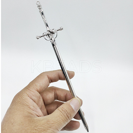 Alloy Flow Su Sword Hairpin Ancient Costume Headwear Hairpin Electroplating Pendant Sword LS-ST8116496-1