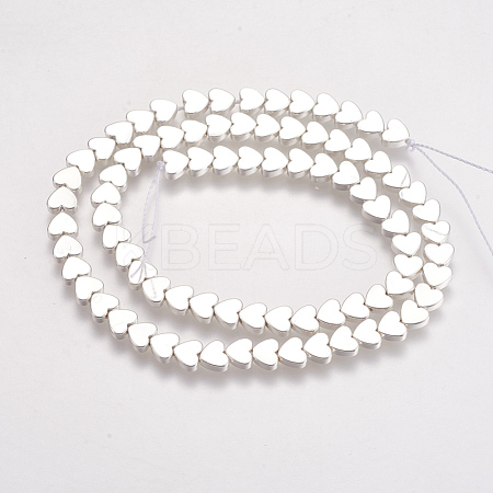 Electroplate Non-magnetic Synthetic Hematite Beads Strands G-K239-18B-1