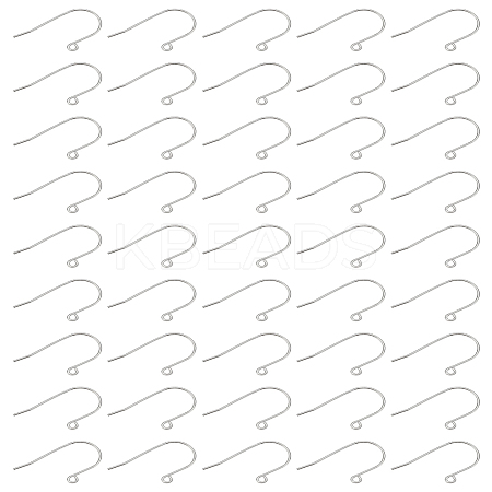 100Pcs 304 Stainless Steel Earring Hooks STAS-LP0001-57-1