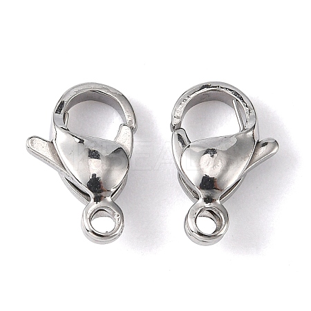Tarnish Resistant 304 Stainless Steel Lobster Claw Clasps LS-X-STAS-M262-01-13mm-1