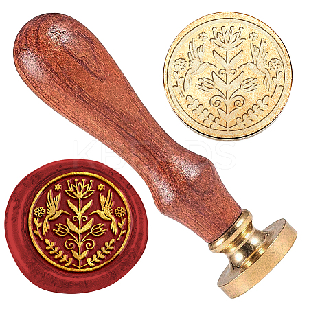 Wax Seal Stamp Set AJEW-WH0208-1093-1