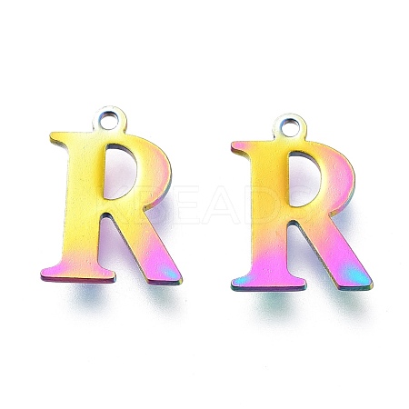 Ion Plating(IP) 304 Stainless Steel Charms STAS-H112-R-M-1