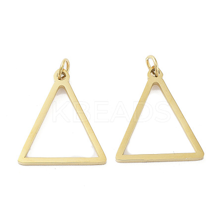 Ion Plating(IP) 304 Stainless Steel Pendants STAS-G324-01D-G-1