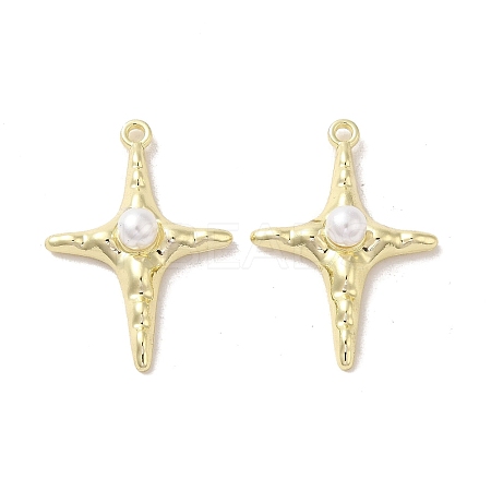 Rack Plating Alloy Pendants FIND-C049-02G-1