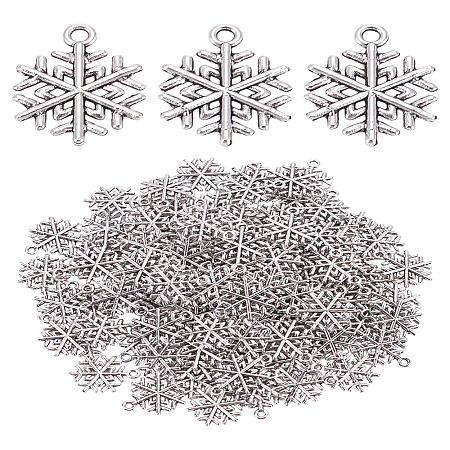 120Pcs Tibetan Style Alloy Pendants TIBEP-LP0001-11-1