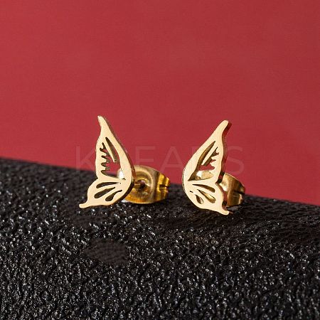 Stainless Steel Small Animal Stud Earrings for Women LS-PW-WG87B69-13-1