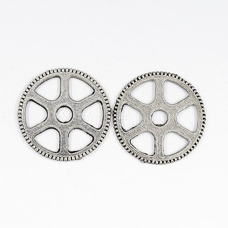Tibetan Style Alloy Steampunk Pendants TIBEP-AB3330-AS-LF-1
