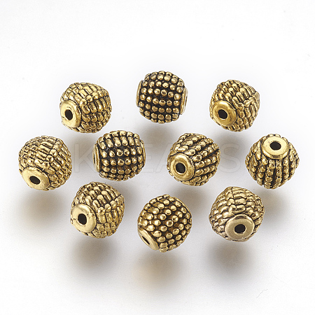 Tibetan Style Alloy Beads GLF0079Y-NF-1
