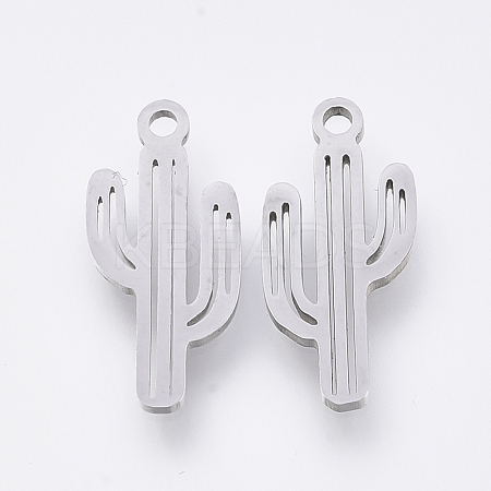 Tarnish Resistant 201 Stainless Steel Pendants STAS-S110-001P-1
