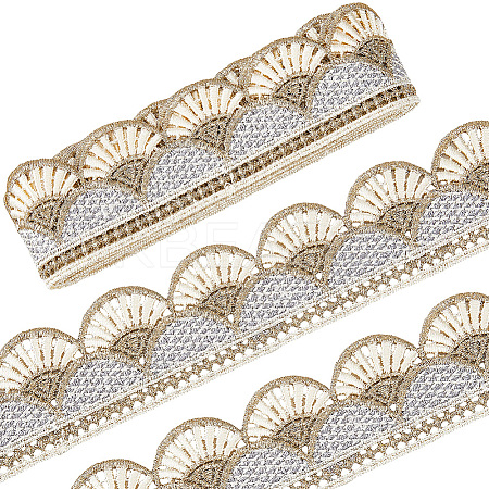 2.5M Polyester Lace Trim OCOR-GF0005-01B-1