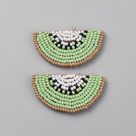 Computerized Embroidery Cloth Iron on/Sew on Patches PATC-WH0002-074M-1