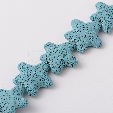 Natural Lava Rock Beads Strands LS-G915-8-1