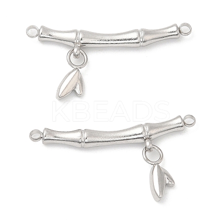 Non-Tarnish 304 Stainless Steel Connector Charms STAS-Z041-32P-1