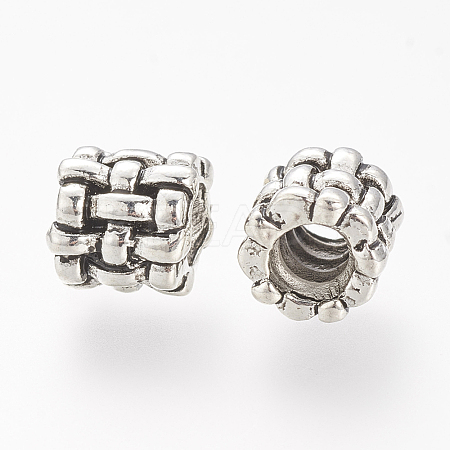 Alloy European Beads with Screw LS-X-PALLOY-R094-18AS-1