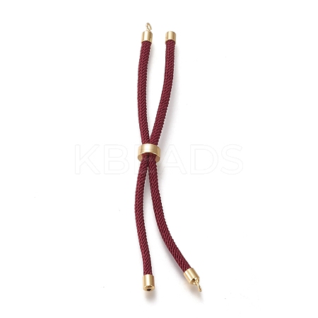 Nylon Twisted Cord Bracelet Making MAK-M025-118-1