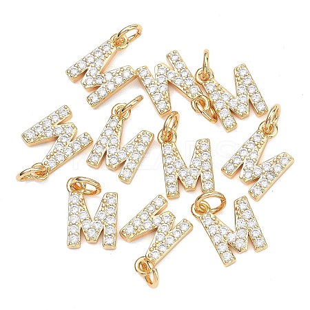 SHEGRACE Brass Micro Pave Clear Cubic Zirconia Pendants XGRQ29963-394G-M-1