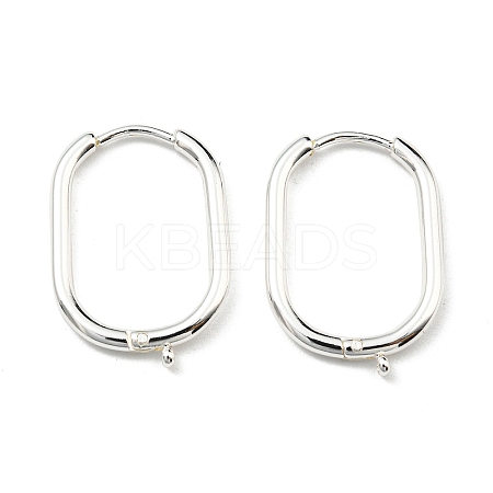 316 Surgical Stainless Steel Hoop Earrings Findings STAS-N097-055S-1