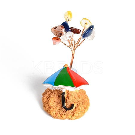 Resin Display Decorations DJEW-PW0009-025B-1