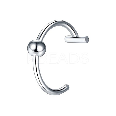 Anti-Tarnish 304 Stainless Steel 20 Gauge Fake Lip Rings Piercing Jewelry WGC994D-03-1