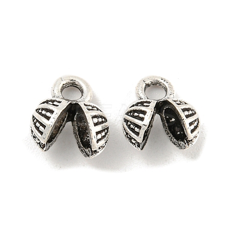 Tibetan Style Alloy Charms FIND-M011-12AS-1