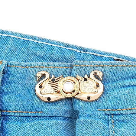 Alloy White Resin Jean Buttons Pins BUTT-PW0001-05I-1