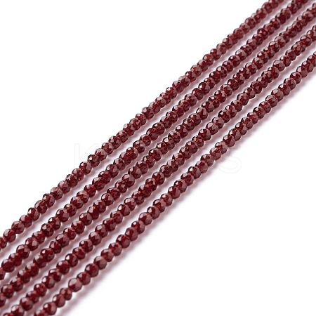 Transparent Glass Beads Strands GLAA-C019-01B-11-1