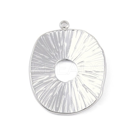 Non-Tarnish 304 Stainless Steel Pendants STAS-L022-412P-1
