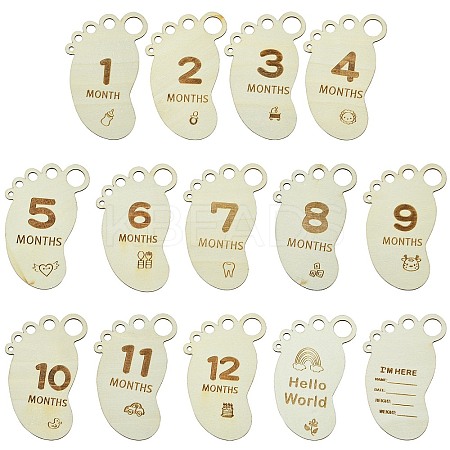 Baby Newborn Announcement Sign DIY-CJC0017-02-1
