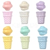 60Pcs 2 Styles Opaque Acrylic Beads SACR-CJ0001-86-1