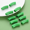 Opaque Crackle Acrylic Beads MACR-S372-001N-007-2