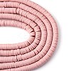 Handmade Polymer Clay Beads Strands CLAY-R089-8mm-Q087-2