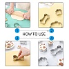 Tarnish Resistant 304 Stainless Steel Cookie Cutters LS-DIY-E012-78-3