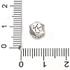 S925 Sterling Silver Beads STER-K183-03AS-06-3