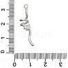 Brass with Cubic Zirconia Pendants LS-KK-Q048-02P-3