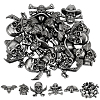 20 Bags 4 Styles Tibetan Style Alloy Rivets FIND-PH0059-91-1