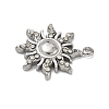304 Stainless Steel Rhinestone Pendants LS-STAS-I357-03P-2