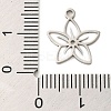 Non-Tarnish 304 Stainless Steel Charms STAS-S123-01P-09-3