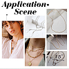 Valentines Day Gift for Husband 304 Stainless Steel Necklaces Unisex Rope Chain Necklaces NJEW-UN0001-23P-6