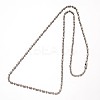 Non-Tarnish 304 Stainless Steel Ball Chains Necklaces NJEW-O066-21-2
