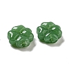 Imitation Jade Glass Beads X-GLAA-D017-01B-2