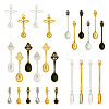 26Pcs 13 Style Zinc Alloy Pendants FIND-TA0002-53-1