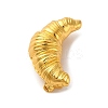 Alloy Croissant Brooch Pin JEWB-F019-01G-1