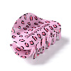 Leopard Print Pattern PVC Claw Hair Clips LS-PHAR-M013-02H-2